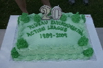 20th Birthday Cake